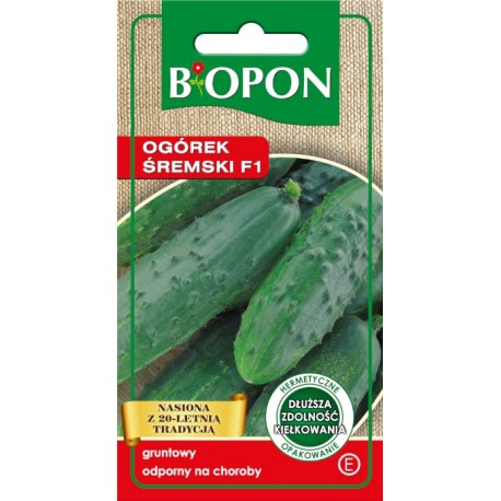 OGÓREK ŚREMSKI F1 4G BIOPON